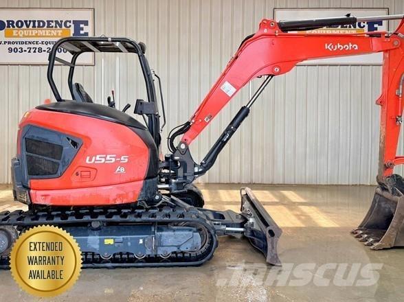 Kubota U55-5 Minikaivukoneet < 7t