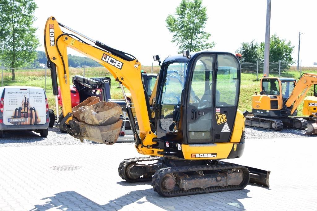 JCB 8026 CTS Minikaivukoneet < 7t