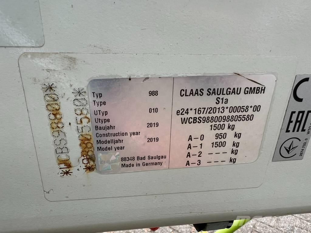 CLAAS liner 2900 Karhottimet