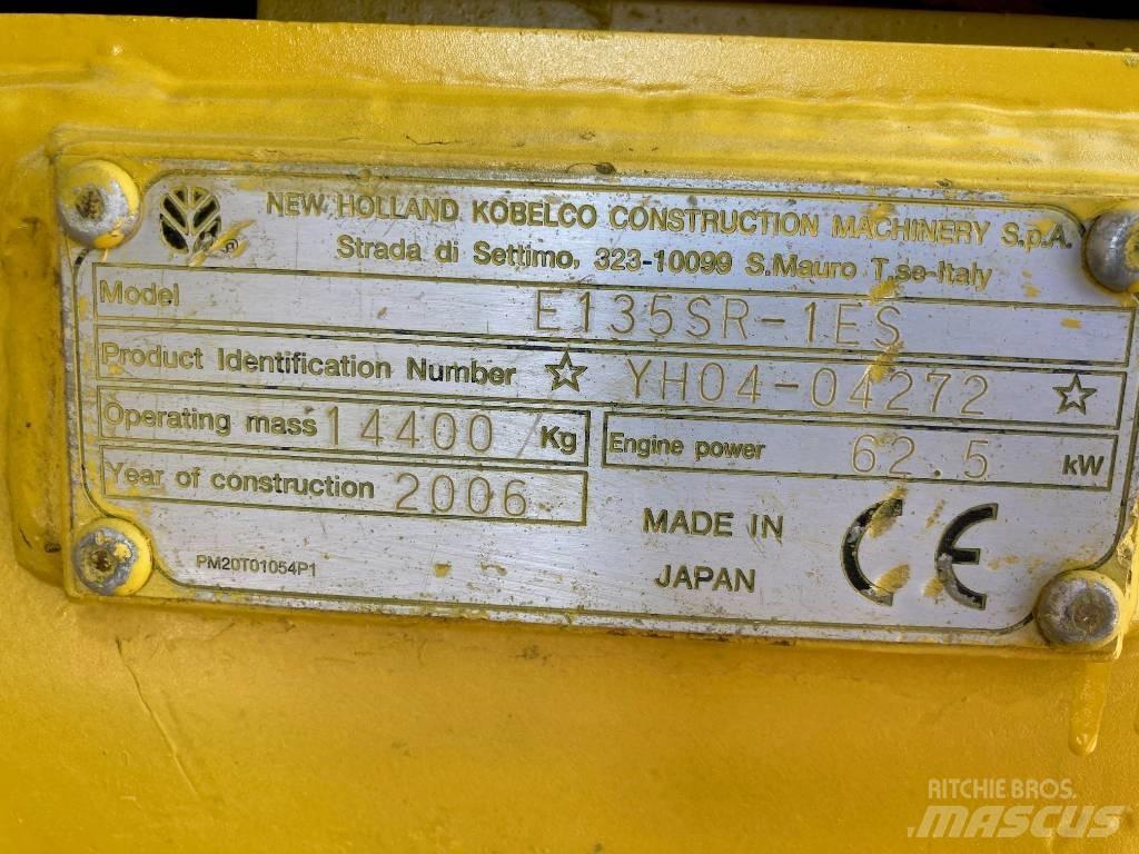 New Holland E 135 SR Midikaivukoneet 7t - 12t