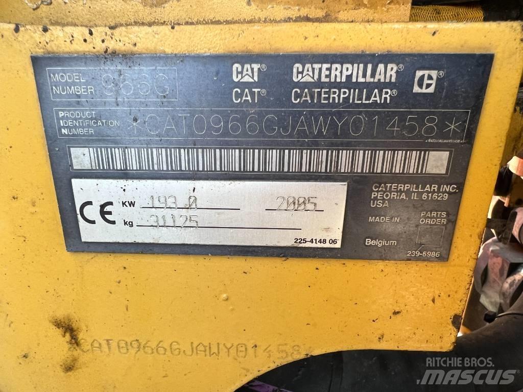 CAT 966 G II Pyöräkuormaajat
