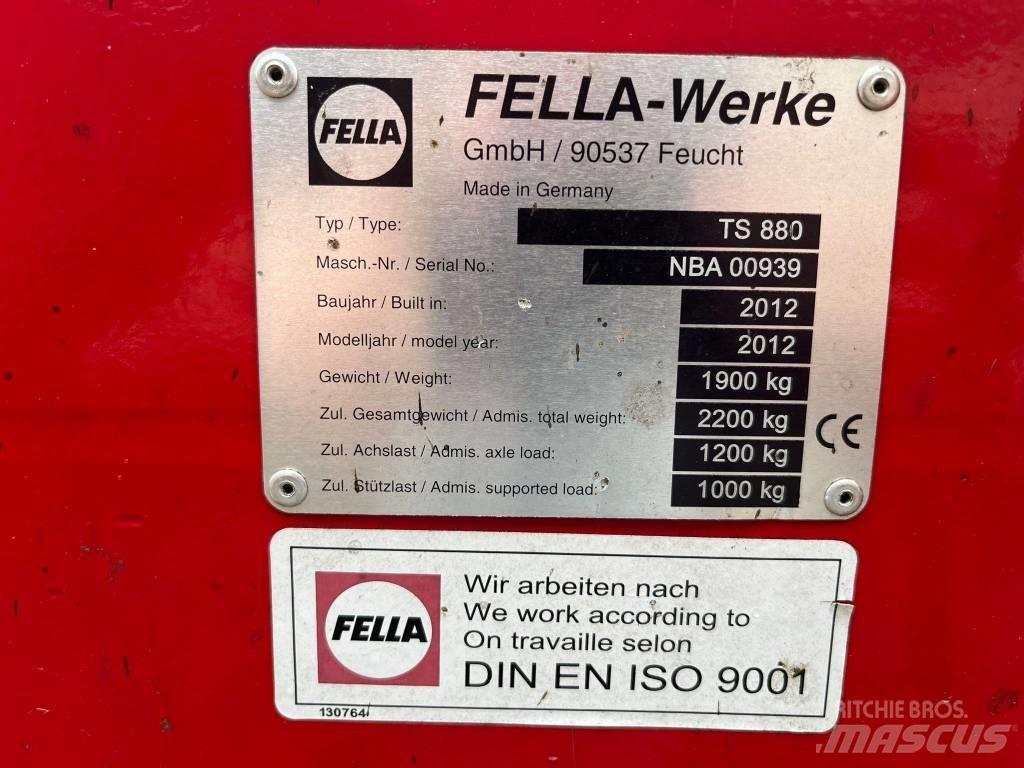 Fella TS 880 Karhottimet