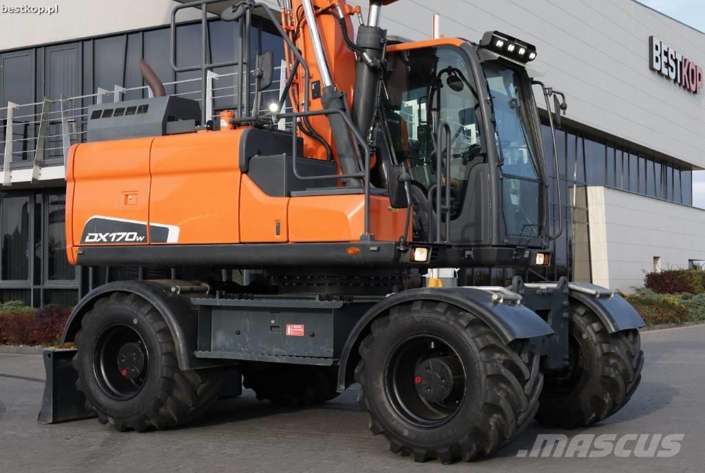 Doosan DX170W-5 Pyöräkaivukoneet