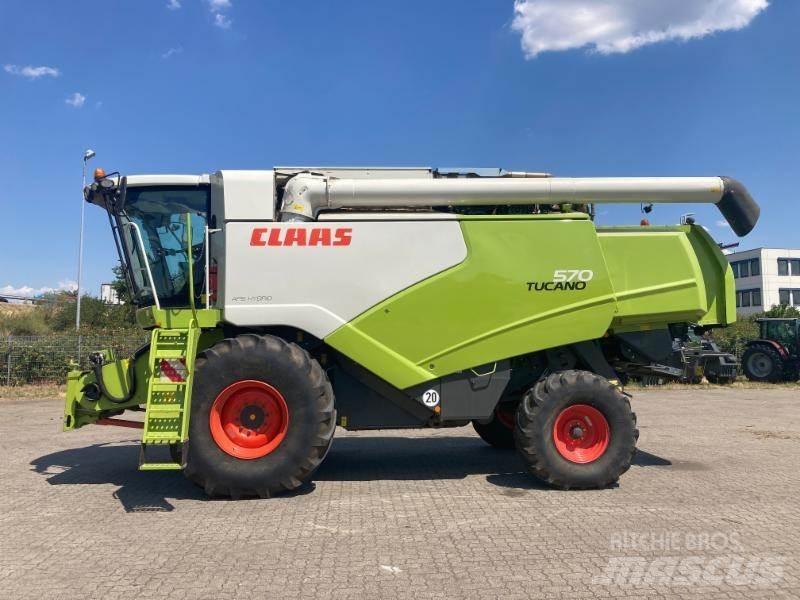 CLAAS TUCANO 570 Leikkuupuimurit