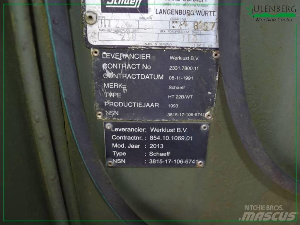 Schaeff HT22B/WT Erikoiskaivinkoneet