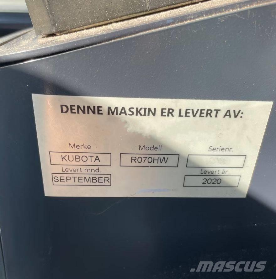 Kubota R 070 HW Pyöräkuormaajat