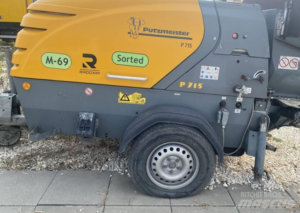 Putzmeister P 715 TD Betonipumppuautot