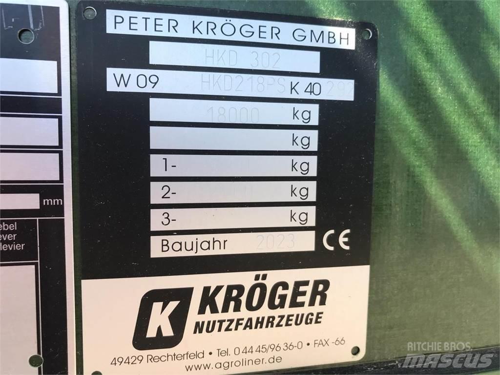 Kröger HKD 302 Sora- ja kippiperävaunut
