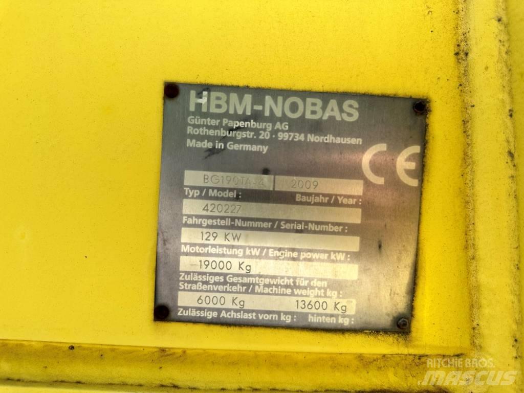 HBM-Nobas BG190TA-4 Tiehöylät
