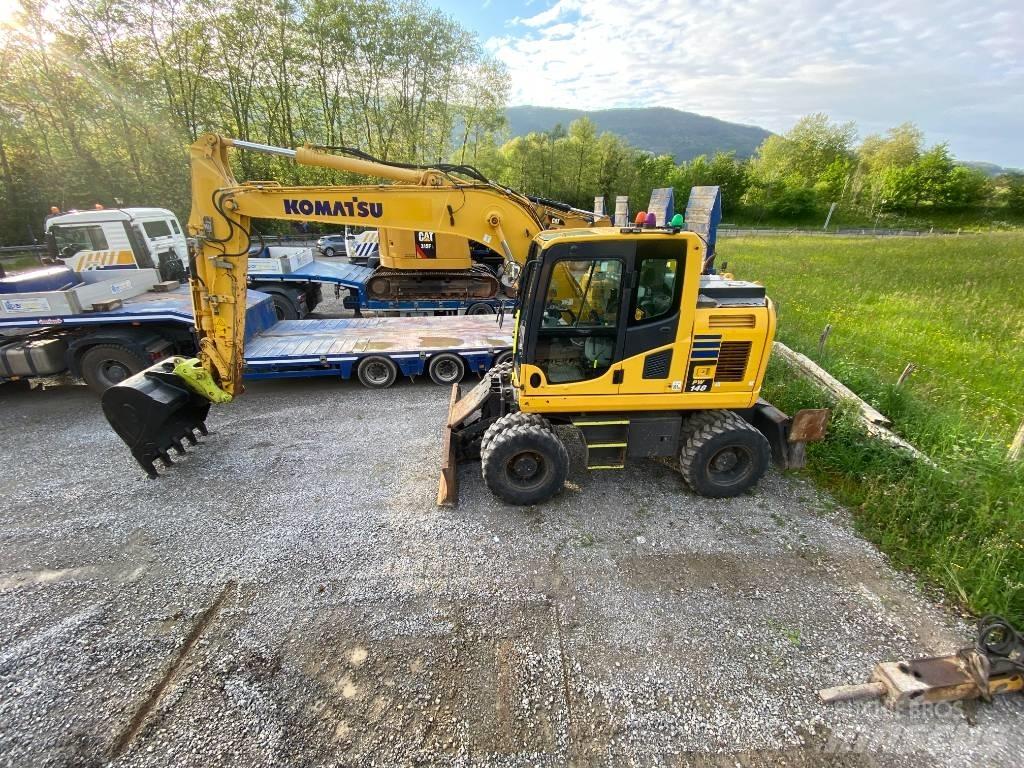 Komatsu PW 148 Pyöräkaivukoneet
