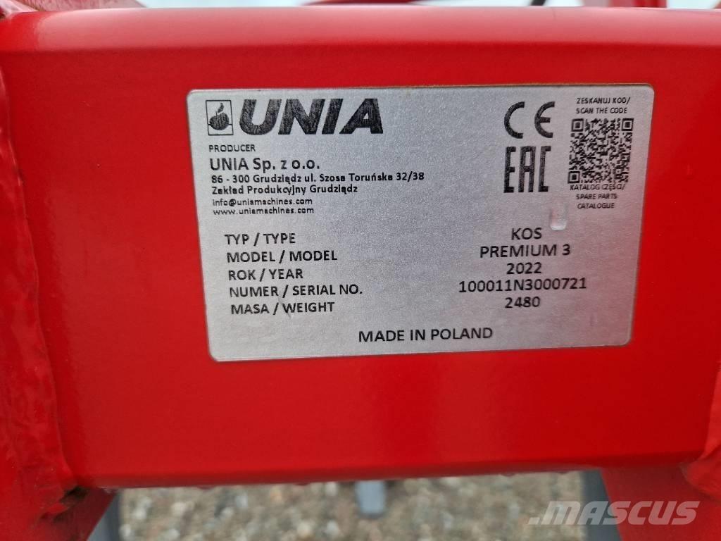 Unia KOS Premium 3 Kultivaattorit