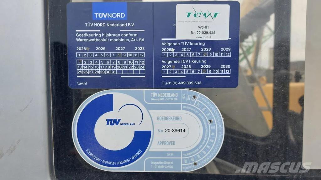 Terex CC400 Tela-alustaiset nosturit