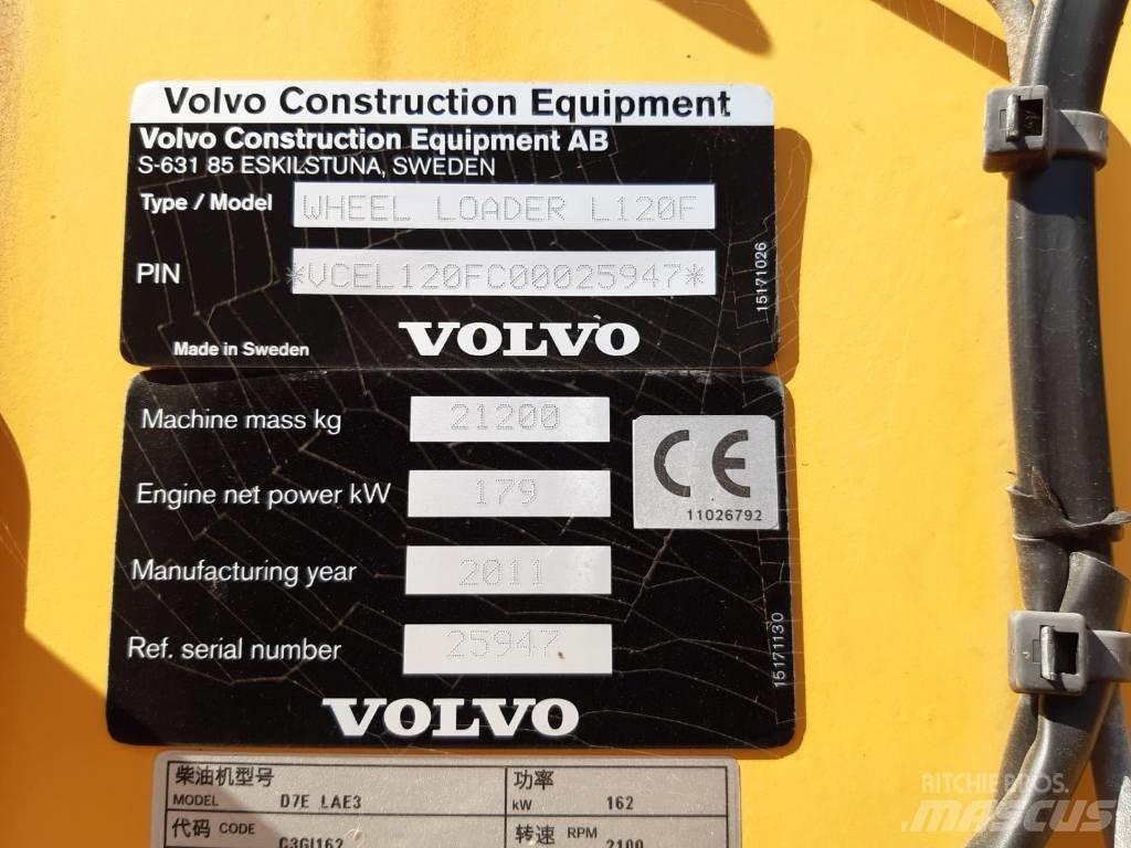 Volvo L 120 F Pyöräkuormaajat