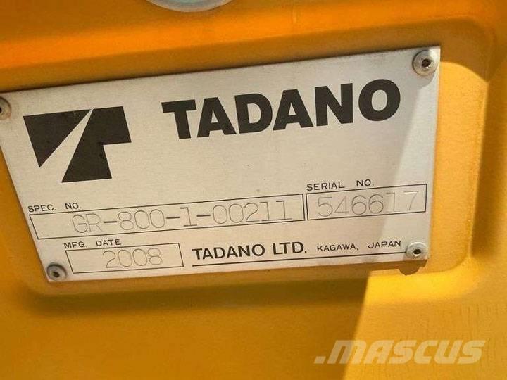 Tadano GR 800 XL-1 RT-nosturit