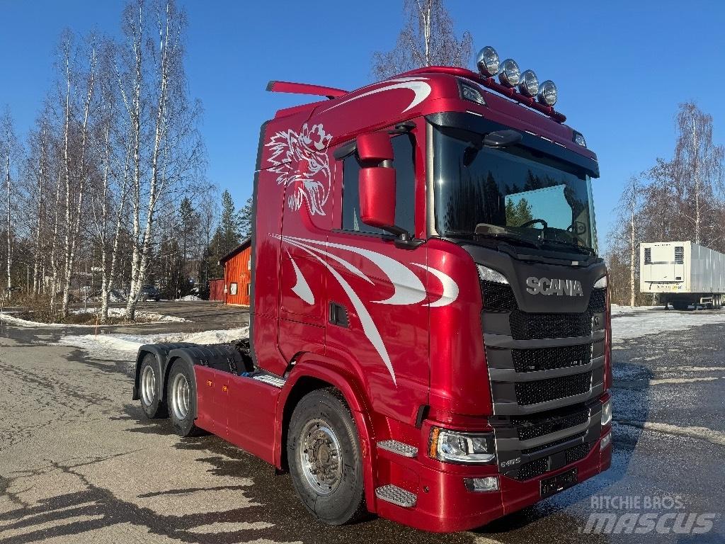Scania S540 6x2 Vetopöytäautot