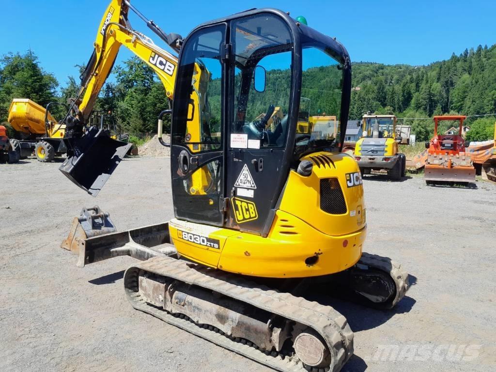JCB 8018 i 8030 ZTS Minikaivukoneet < 7t