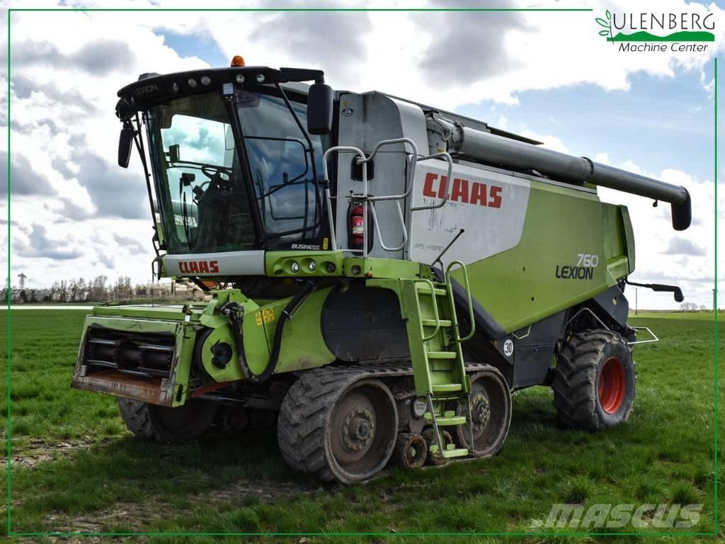 CLAAS Lexion 760 TT Leikkuupuimurit