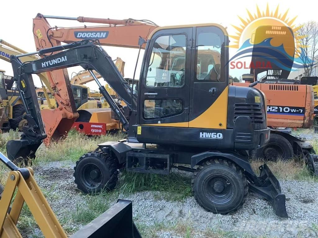 Hyundai HW 60 Pyöräkaivukoneet