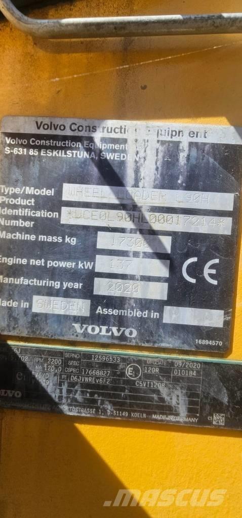 Volvo L 90 H Pyöräkuormaajat