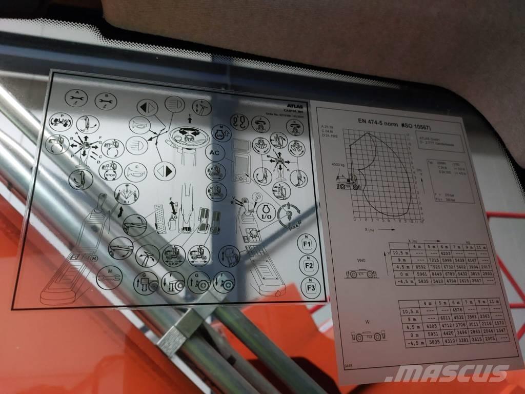 Atlas 250 MH Jätteenkäsittelijät