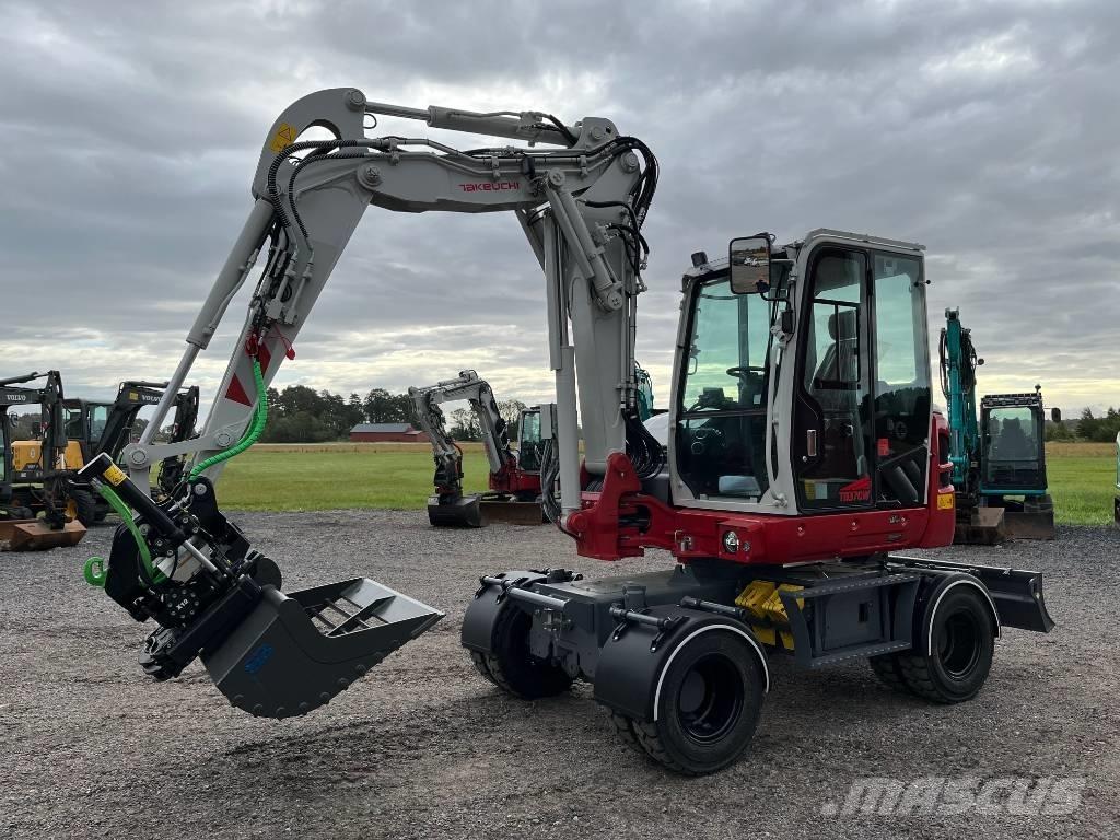 Takeuchi TB 370 W Pyöräkaivukoneet