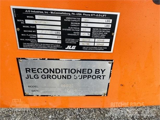 JLG 860 SJ Teleskooppipuominostimet