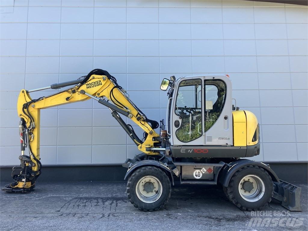 Wacker Neuson EW 100 Pyöräkaivukoneet
