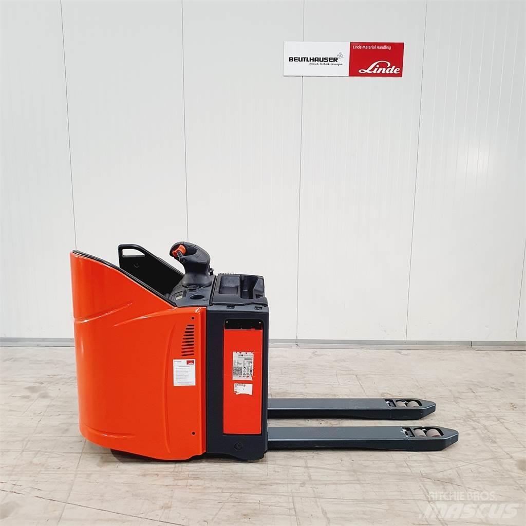 Linde T20SP kurz Lavansiirtotrukit