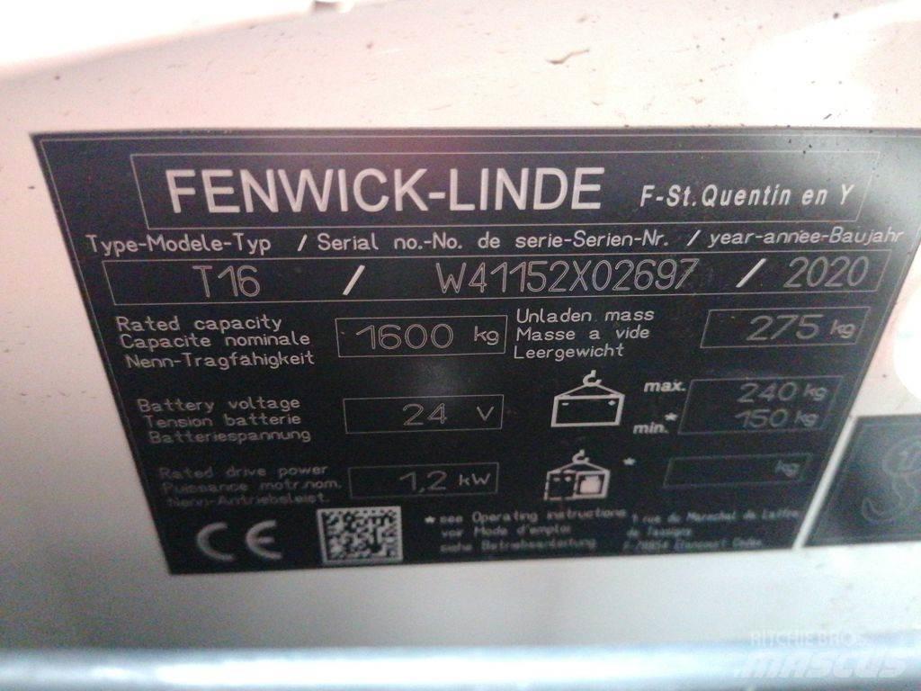 Linde T16 Lavansiirtotrukit