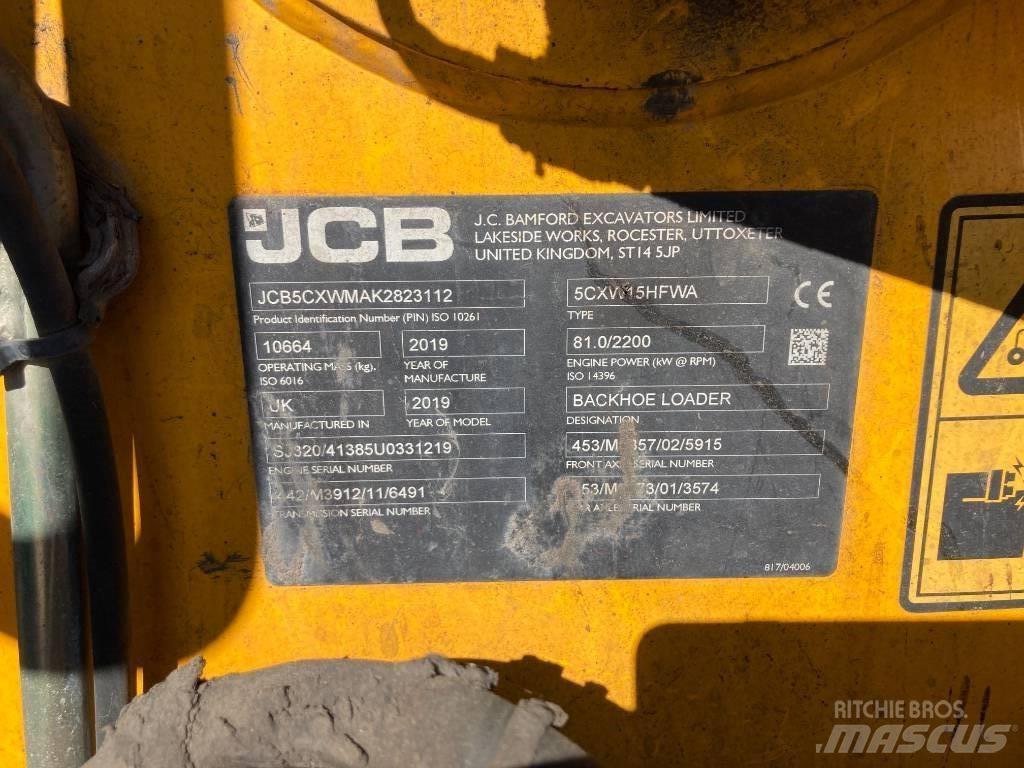 JCB 5 CX Wastemaster Kaivurikuormaajat