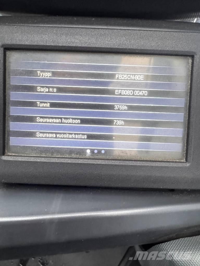 Mitsubishi FB 25 CN Sähkötrukit