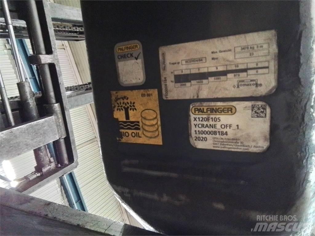 Palfinger X120f105 Kuormatraktorinosturit