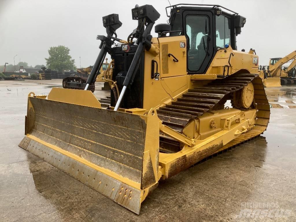 CAT D6 LGP Telaketjupuskutraktorit