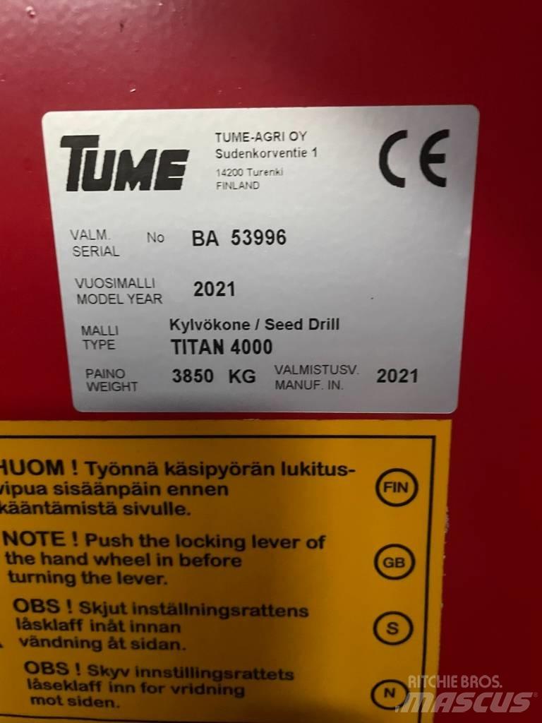 Tume Titan 4000 Kylvölannoittimet