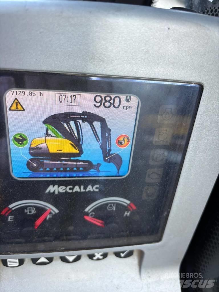 Mecalac 8 M CR Midikaivukoneet 7t - 12t