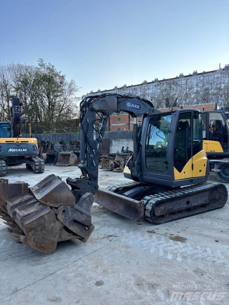 Mecalac 8 M CR Midikaivukoneet 7t - 12t