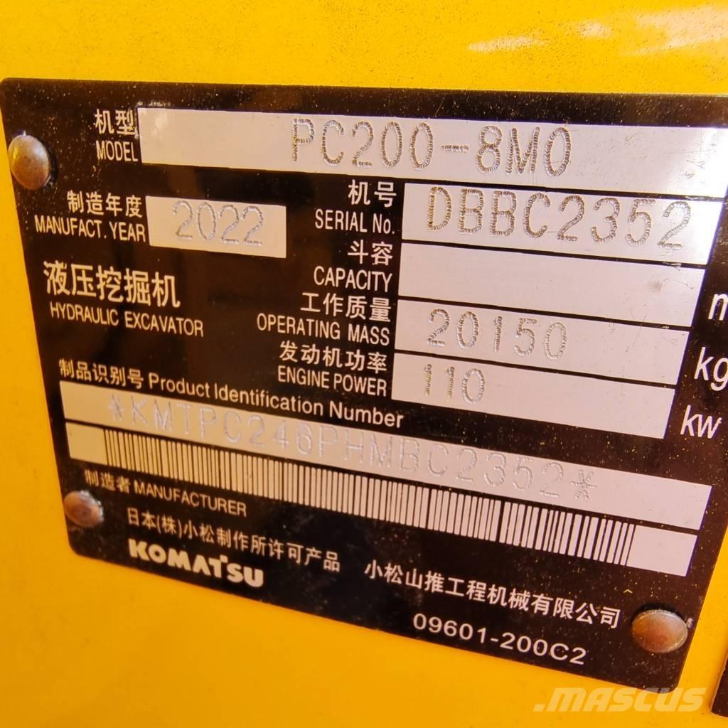 Komatsu PC 200 Telakaivukoneet