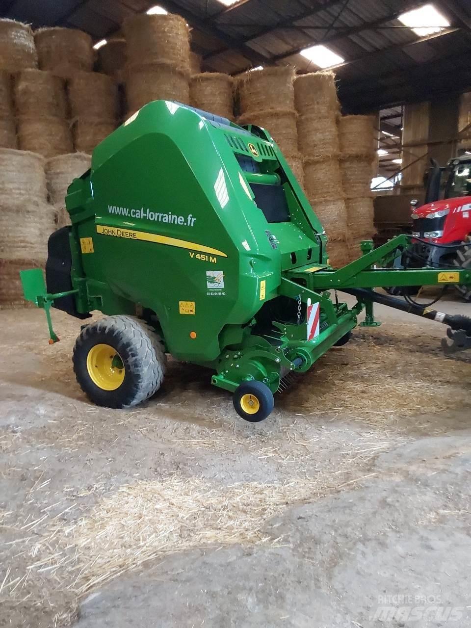 John Deere V 451 M Pyöröpaalaimet