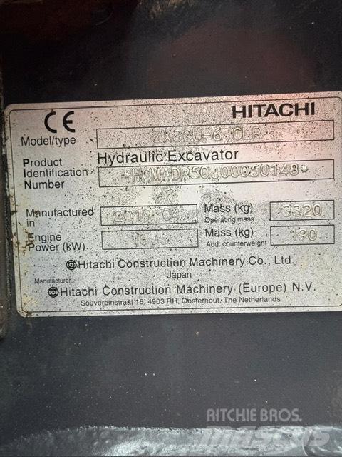 Hitachi ZX 33 U-6 Minikaivukoneet < 7t