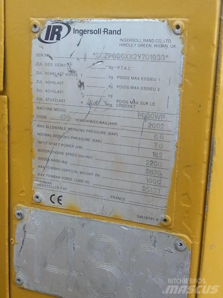 Ingersoll Rand P 600 Kompressorit