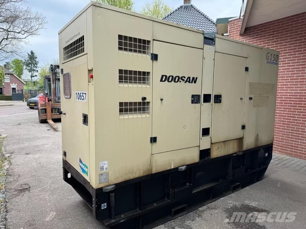 Doosan 150 KVA Dieselgeneraattorit