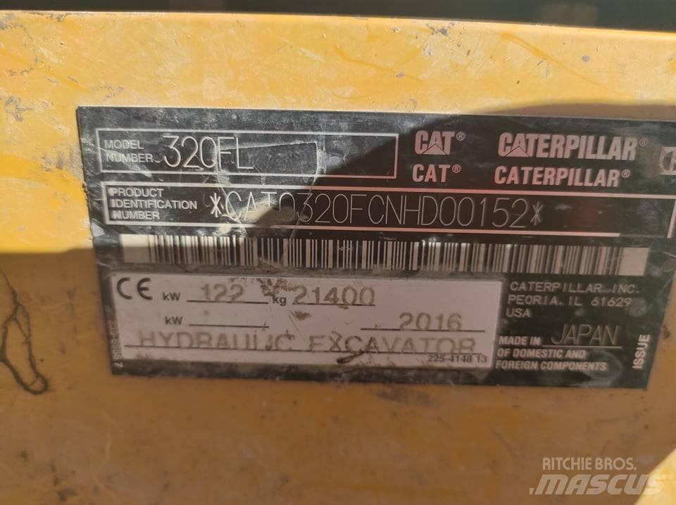CAT 320 FL 3D Telakaivukoneet