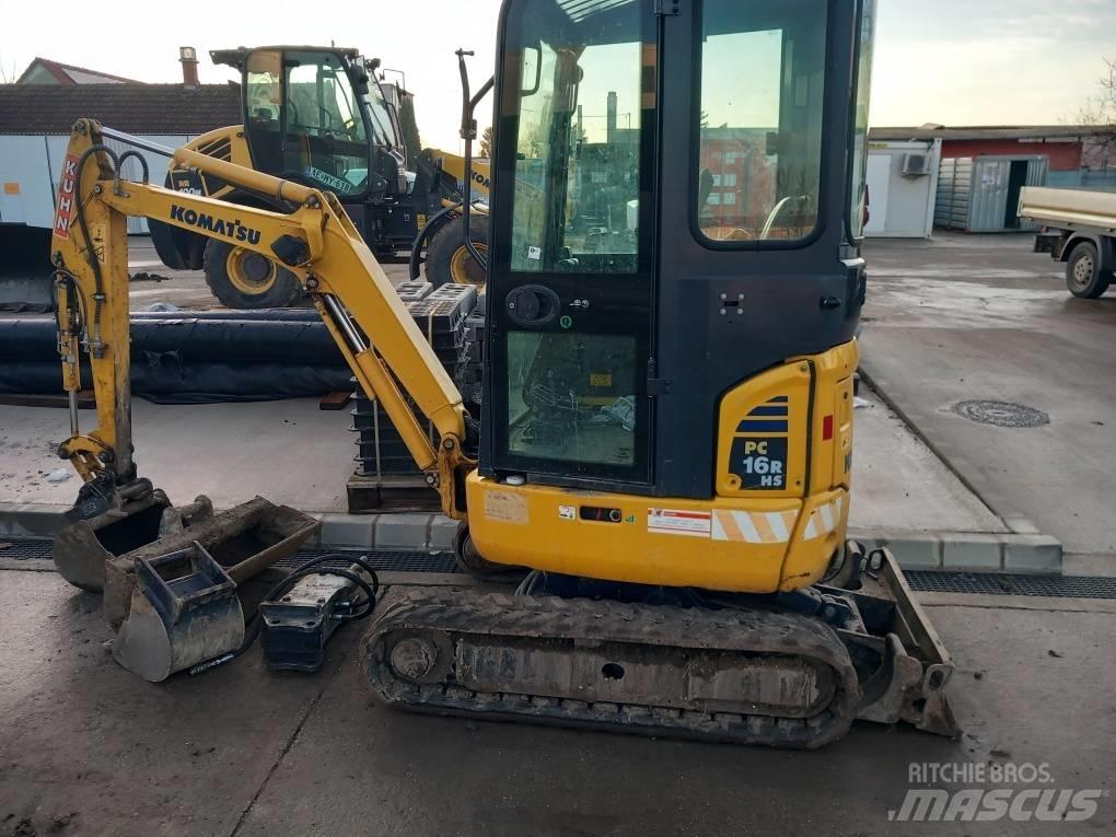 Komatsu PC 16 R-3HS Minikaivukoneet < 7t