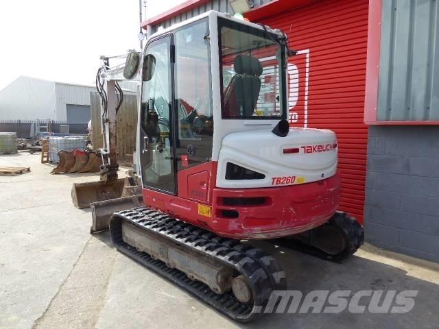 Takeuchi TB 260 Minikaivukoneet < 7t