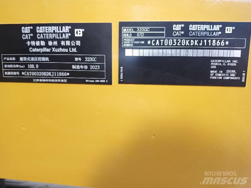 CAT 320 GC Telakaivukoneet