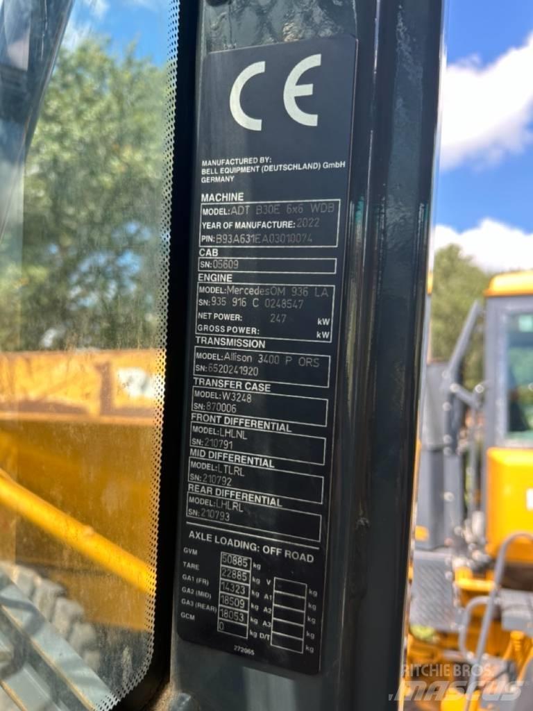 Bell B30E Dumpperit