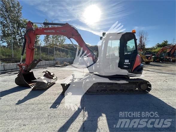 Kubota KX080-4 Telakaivukoneet