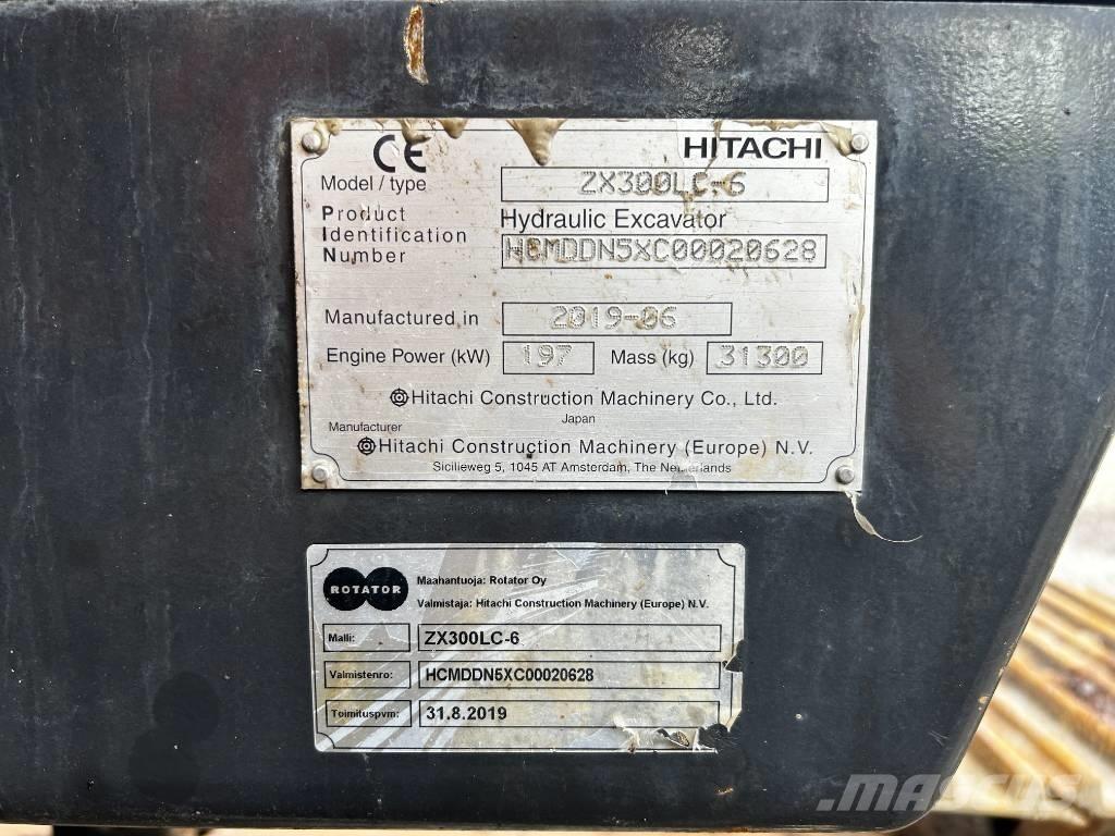 Hitachi ZX 300 LC-6 Telakaivukoneet