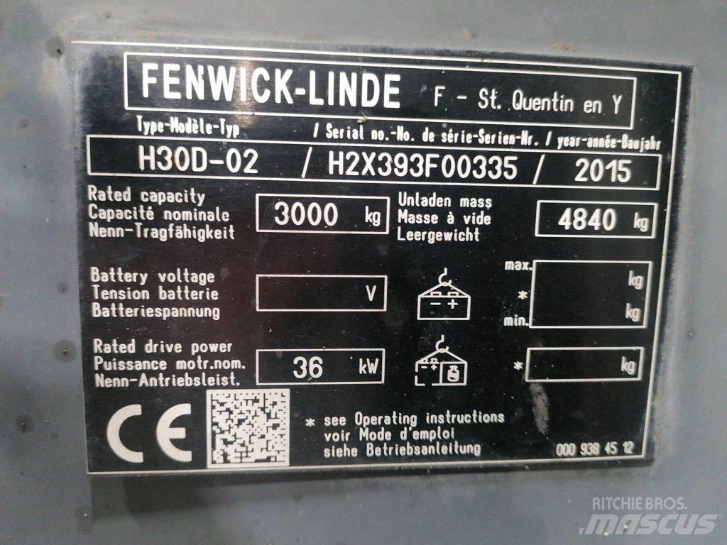 Linde H30D-02 Dieseltrukit