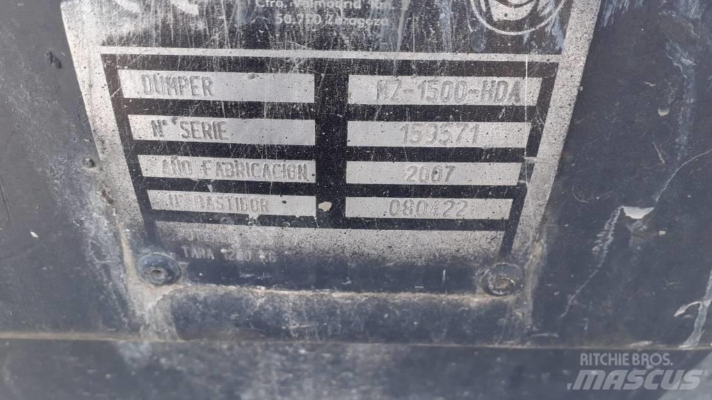 Mz Imer MZ-1500-HDA Minidumpperit